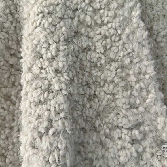 FREE PEOPLE Nubby Cream Super Soft Cardigan Sweater Size Small - Picture 4 of 9